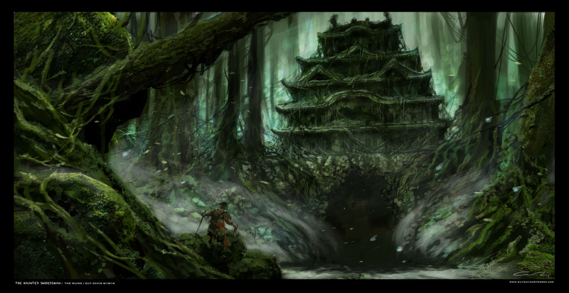 Illustration for article titled This Crazy Concept Art Is for a Fantasy Samurai Movie Made With Puppets